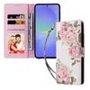 For Samsung Galaxy A37 5G Case RFID Blocking Flower Leather Phone Cover