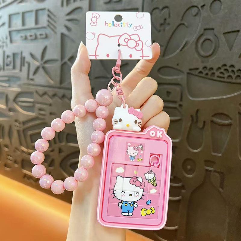 Porte-clés Puzzle Capybara Huarong Road:  Pendentif de Cartable Capybara Mignon et Petit Cadeau