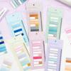 200Pc Self Adhesive Index Tabs Page Markers Transparent Waterproof Sticky Notes for Classifying Files Flags Planner Stickers