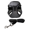 Reflective Mesh Pet Vest Harness & Retractable Leash Set for Dogs & Cats