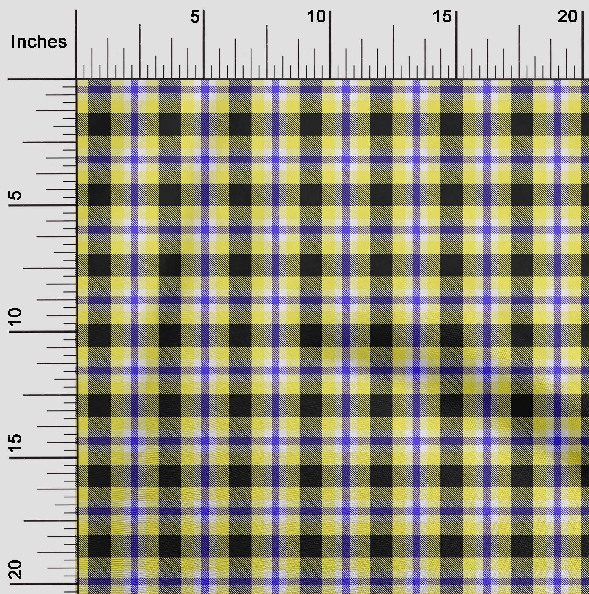 

oneOone Cotton Flex Maroon Fabric Check Sewing Craft Projects Fabric Prints By Yard 40 Inch 42 Inch Wide - Viscose Chiffon середній синього кольору