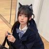 Čelenka do plyšových kočičích uší Dámská Cosplay stuha do vlasů Legrační roztomilá vlasová obruče Lolita