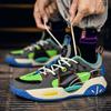 Fashion Retro Splicing Men's Basketball Shoes High-quality Professional Sports Running Shoes Men Outdoor Basket Shoes Men Street Sneaker