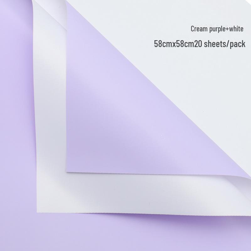 

Двухсторонняя водонепроницаемая упаковочная бумага для корейского цветочного букета Tanabata