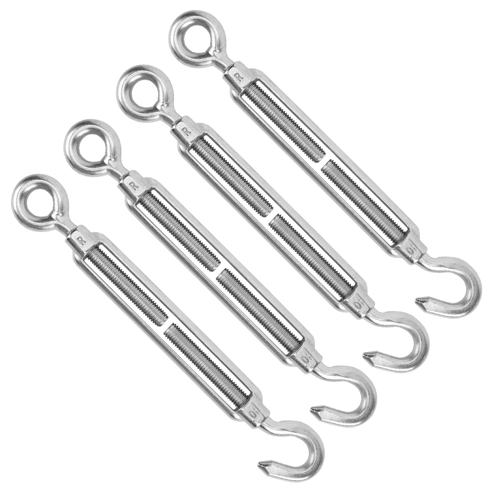 

4 ШТ. M10 Нержавеющая сталь Талреп Винт такелажный Закрытый корпус Челюсть Талреп Инструмент для лодки