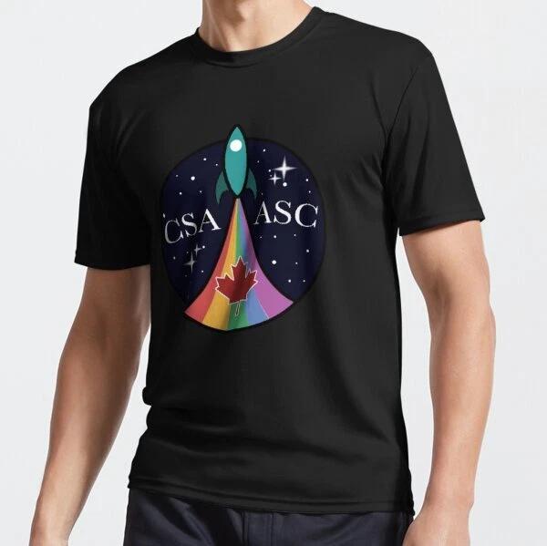 NEW SHIRT CANADIAN SPACE AGENCY T shirt FUNNY AMERCAN USA SIZE S-5XL 2XL
