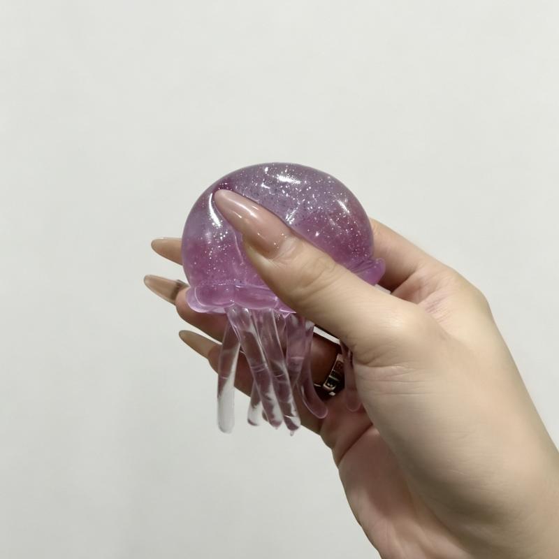 Trending Nee Doh Jellyfish Toy Soft Jelly Squeeze Stress Relief Fidget Toy Sensory Needoh Toy For Kids & Adults Gift
