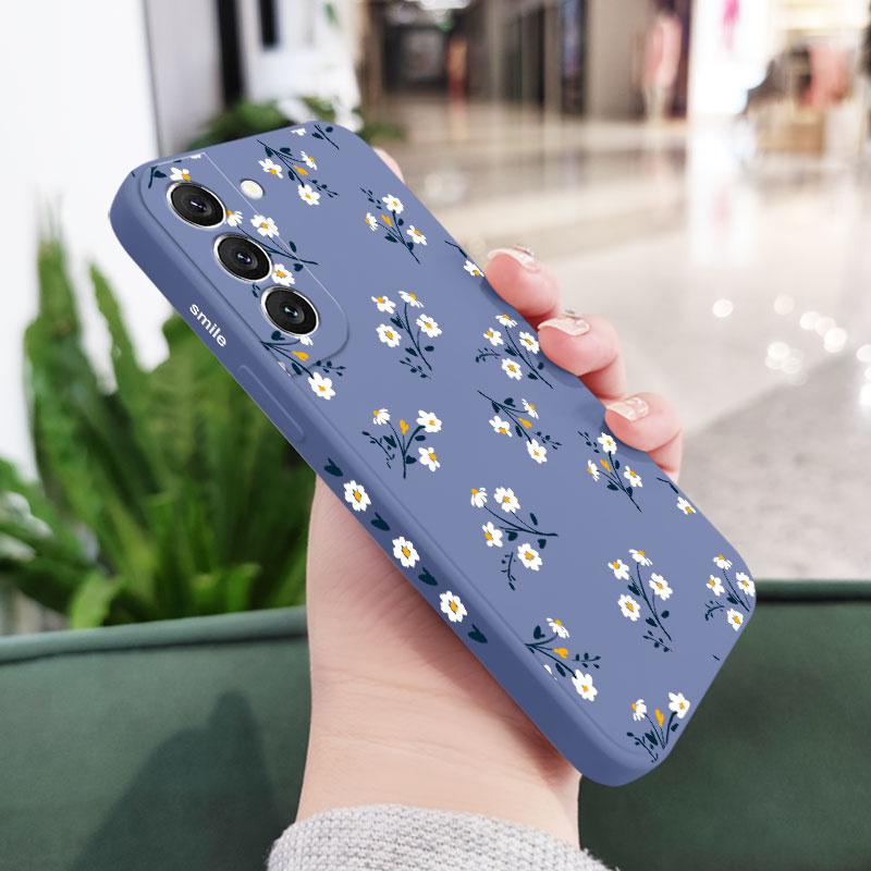 Beautiful Daisy Phone Case For Samsung Galaxy A17 A57 A37 A07 A56 A36 A26 A16 A06 Silicone Cover