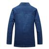 Men's Plus Size Casual Denim Jacket 2182