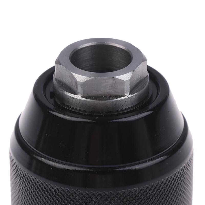 Keyless Metal Ratchet Drill Chuck,Self-Locking Chuck,10Mm 13Mm,Quick Change Conversion,For Drill Bit Taps Socket&Screwdriver