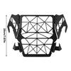 Motorcycle Headlight Cover Accessory, Iron Lamp Panel Part for 450MT Retro Custom Appearance and Daily Road Presentation with Front Detail