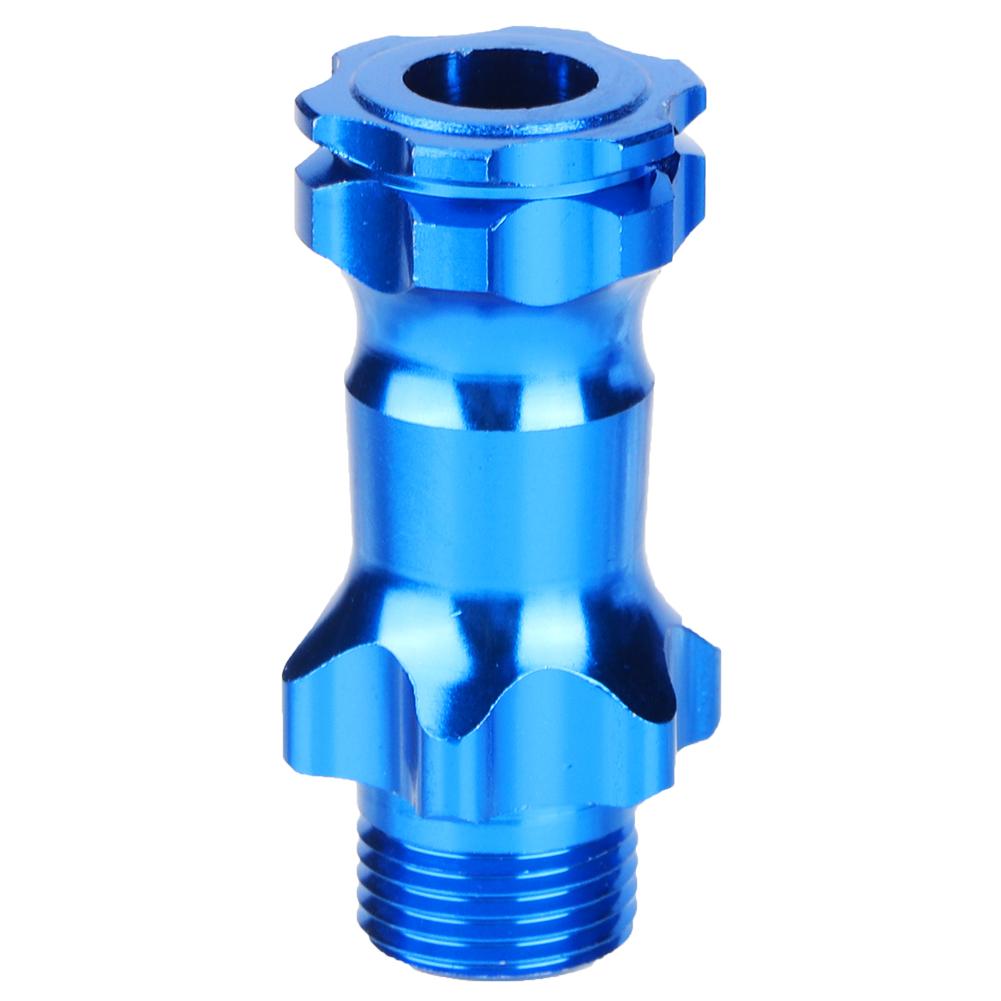 4Pcs Aluminium 17mm Hex Hub Extension Adapter for 1:8 Ratio RC Model Car(Black)