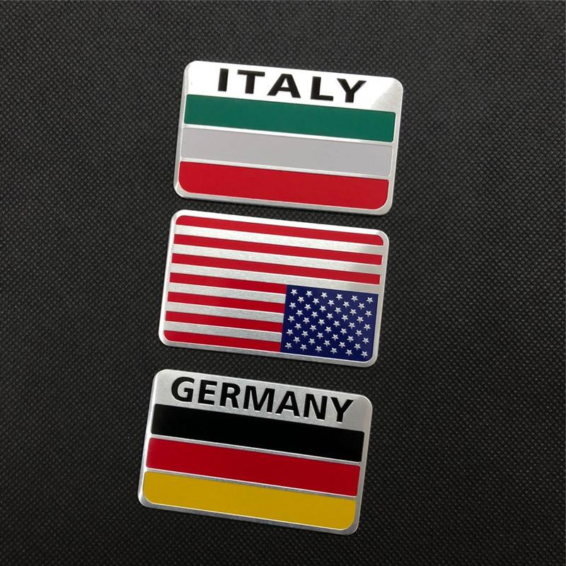 3D Aluminum Car Sticker for Land Rover Range Rover Velar Evoque Freelander Discovery Vision Defender