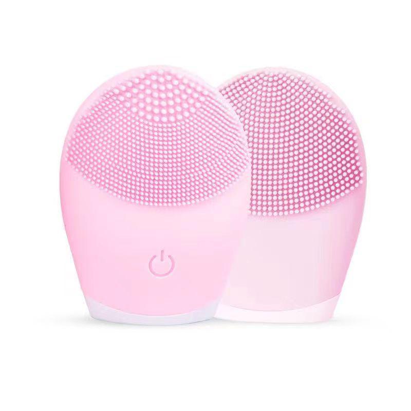 Silicone Sonic Facial Cleanser - Vibrating, Waterproof & Rejuvenating Massage Tool