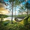 200x80cm Hammock Tent Sunshade Canopy Outdoor Camping Shelter Swing Hammock  Adult Size