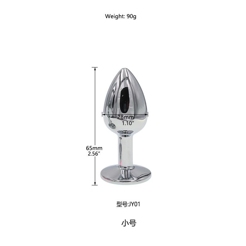 Stainless Steel Metal Butt Plug Couple Passion Sex Toys G-Spot Anus Out Anal Stimulation Anal Expansion