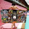 Kawaii T-Tokidoki Anime Beach Towel Colorful Bath Towels For Girl Microfiber Quick Dry Sand Free Beach Yoga Spa Gym Pool