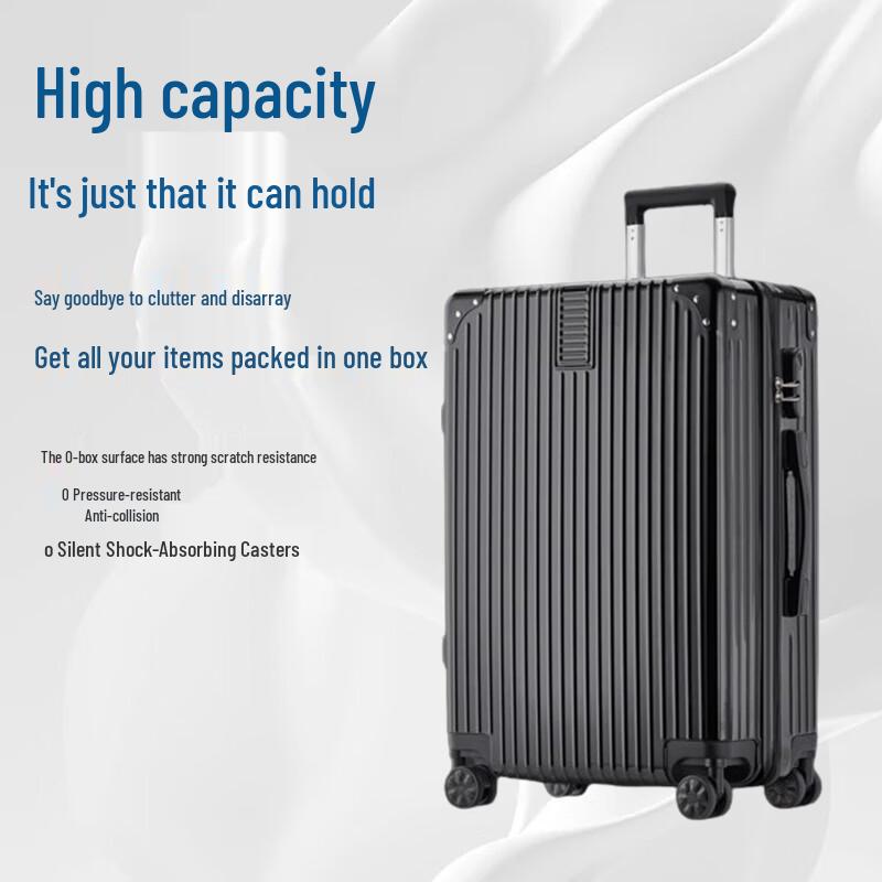 NEWHOPSON Large Capacity Silent Luggage