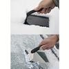 1PC Stainless steel snow shovel for automobiles, winter ice scraping tool that does not damage glass snow brush