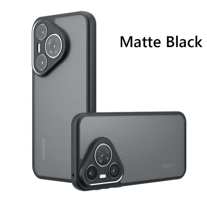 

Airbag Super Protection Soft TPU+PC Clear Matte Back Cover For Huawei Pura 70 Ultra Pro Plus Pura70 Pro Ultra Phone Case For Pura 70 Ultra