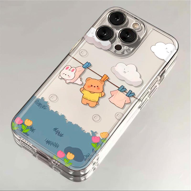 

Cartoon Soft Case - Full Coverage, Drop Protection for iPhone Xr/11/12/16/17 Pro Max iPhone 13 Pro