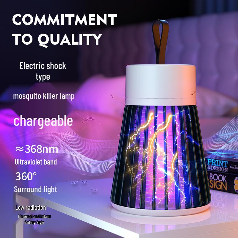 USB Rechargeable Outdoor and Indoor Electric Mosquito Killer Lamp and Repellent Trap