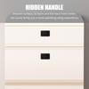 Recessed Toolbox Handle Zinc Alloy Door Handle Cabinet Pull Electric Box Drawer Knob Wear Resistant Smooth Ergonomic Surface