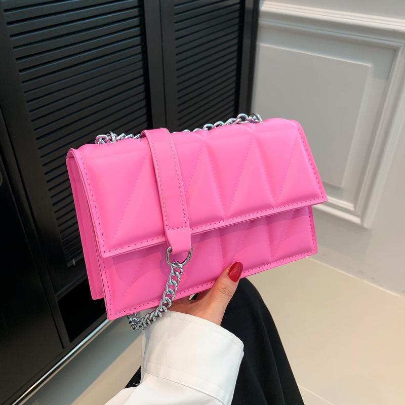 

Дизайнерская модная женская сумка через плечо, женская сумка из искусственной кожи с ручкой, сумка-цепочка через плечо