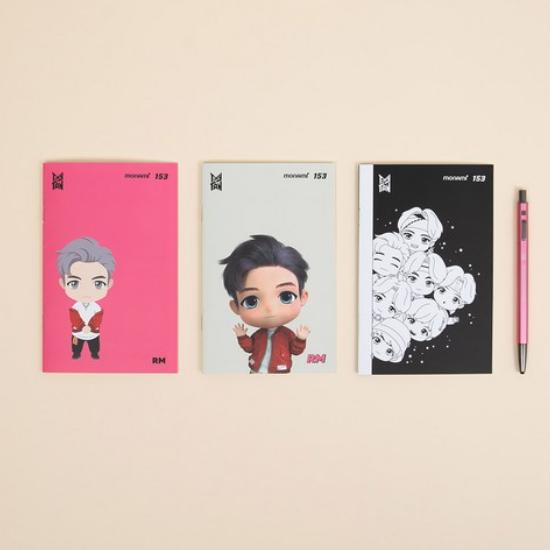 Monami BTS TinyTAN 153 ID Notebook Set – RM (Official)