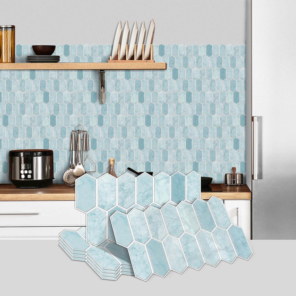 Special-Shaped Retro Brick Pattern Self-Adhesive Tile Sticker, Kitchen Bedroom Waterproof And Anti-Fouling Wall Sticker, Home Remodeling Wallpaper