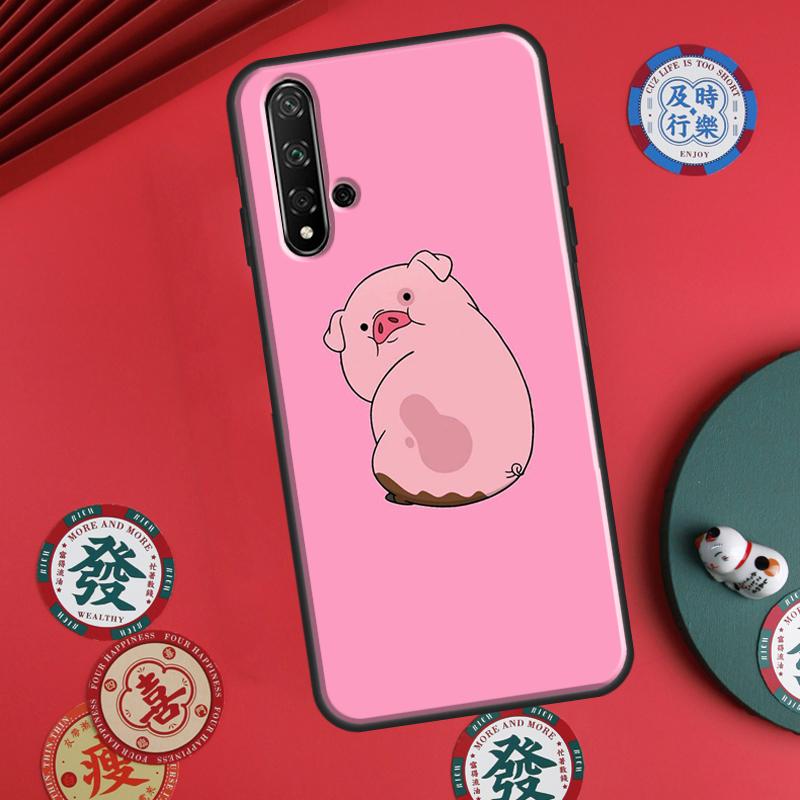 Cartoon Pig For Huawei P60 Pro P30 P40 Lite Nova 7i 8i 11i 12i 12s 10 9 SE Y90 Y60 Y70 Y72 Y61 Y91 Case