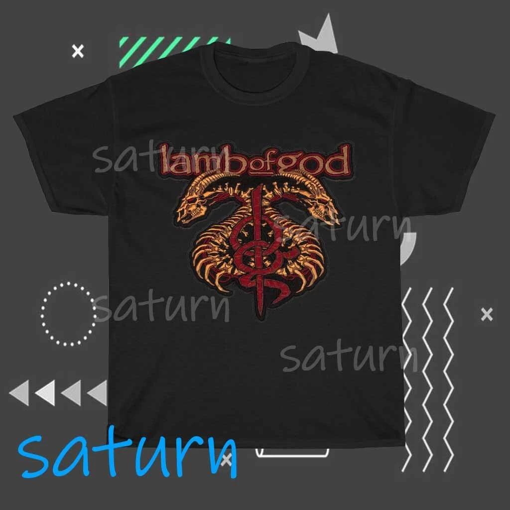 Lamb of god Logo T-Shirt Funny Size S to 5XL M