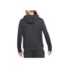 Nike Solid Color Hooded Zip Jacket Men jackets Black CZ2218-010