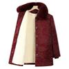 Winter Cotton-padded Jacket Piled and Thickened Cotton-padded Jacket Winter Clothes Old Lady Cotton-padded Jacket Woman