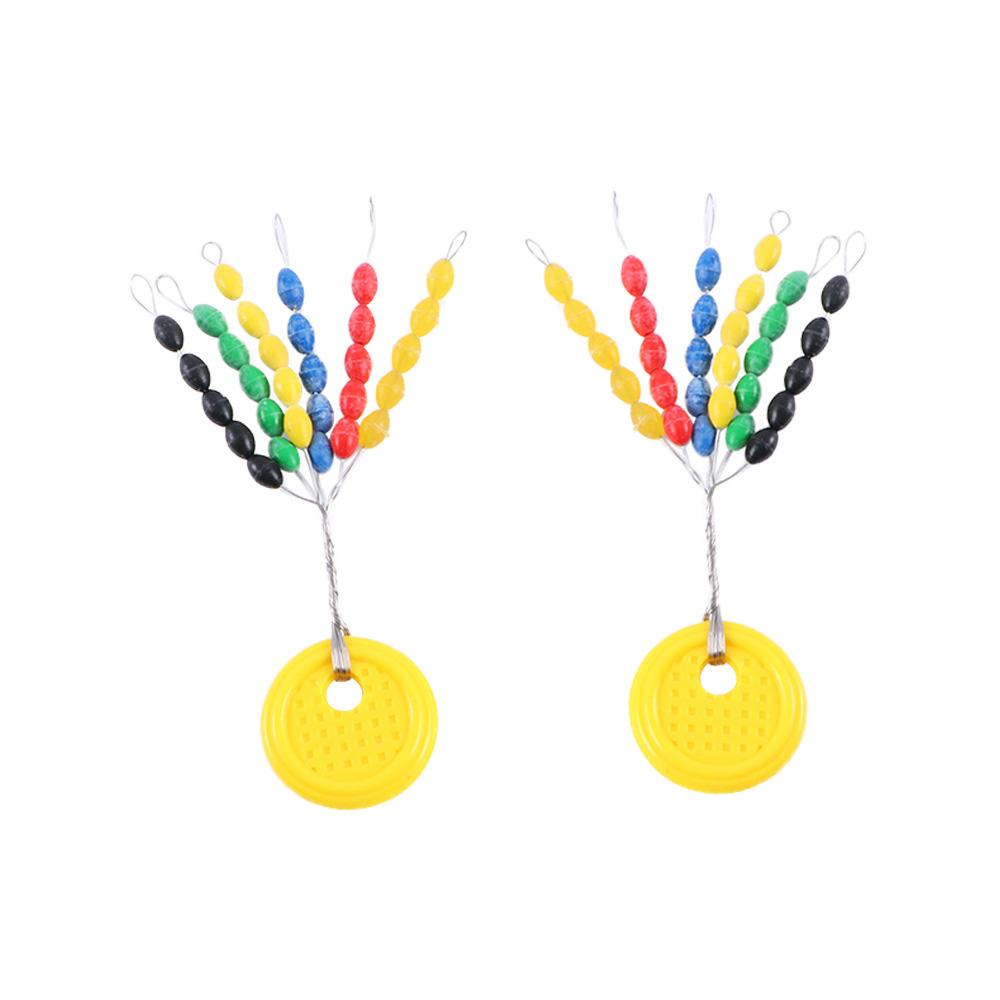 Stopper Oval Float Stops Rubber Float Fishing Bobber Fish Buoy Fishing Line Plug Float Space Beans