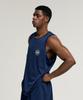 Leijibi [3Pack] Muscle Mesh Jersey Oversized Sleeveless Tank Top M (3 Colors)
