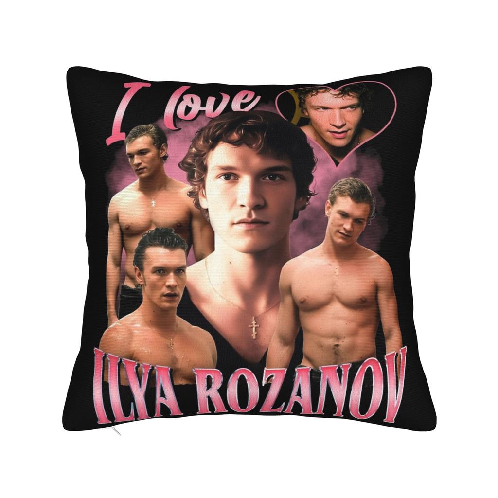 Connor Storrie Pillowcase Doublesided Printing Fabric Cushion Cover Decor Throw Pillow Case Cover Home Zippered Xcm