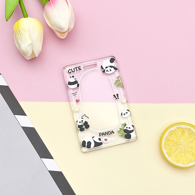 Niedlicher Cartoon-Lanyard-Kartenhalter, Studentenausweis für Pass-Karte, Kreditkartengurte, Schlüsselanhänger, Geschenk für Männer und Frauen