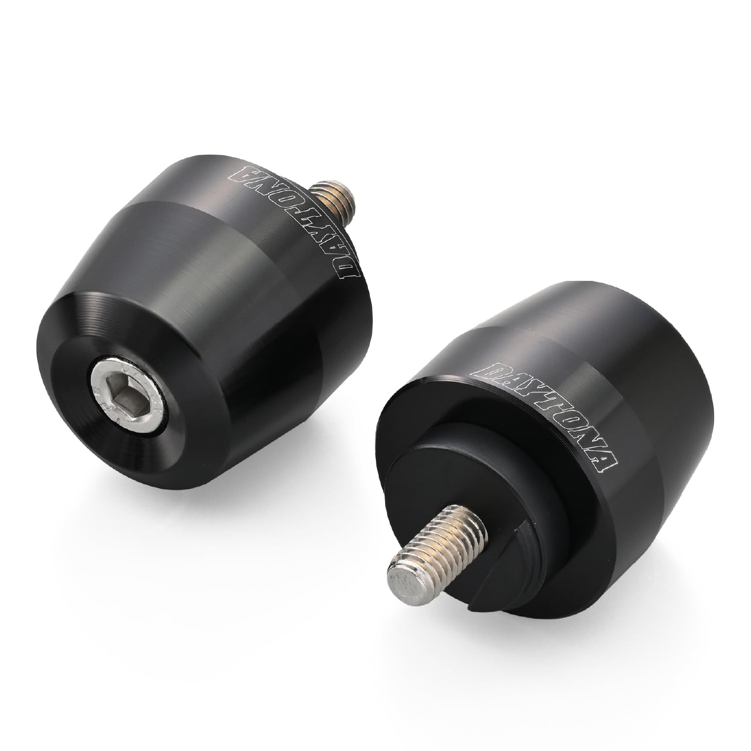 Daytona Bar End Motorcycle Yamaha M6 Billet Aluminum Surface Type Black 63879 Yamaha (M6) чёрный