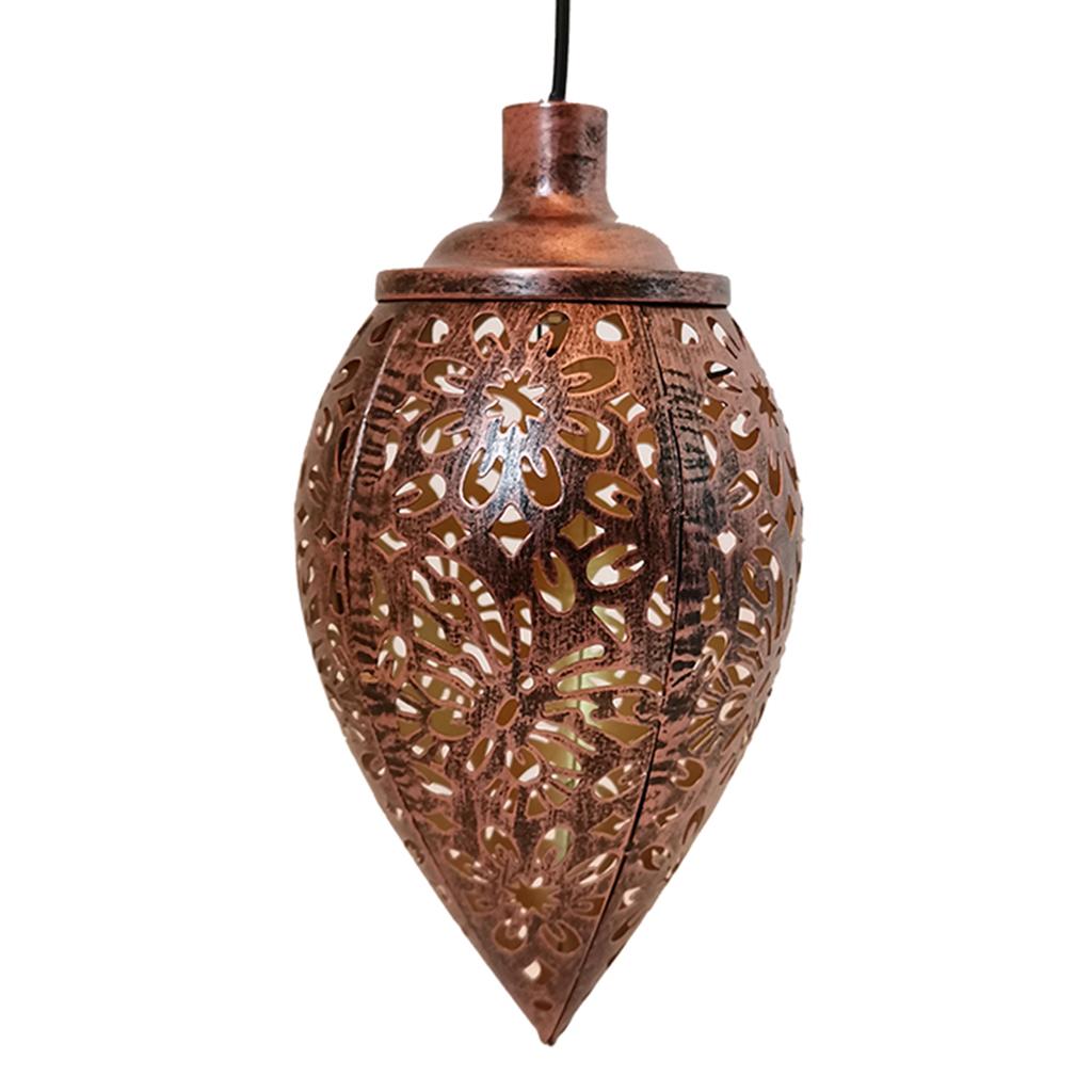 Eandisom 2 Lanterne Solari Da Esterno A Farfalla – Metalliche, Impermeabili IP65, Ricaricabili, Per Giardino E Patio
