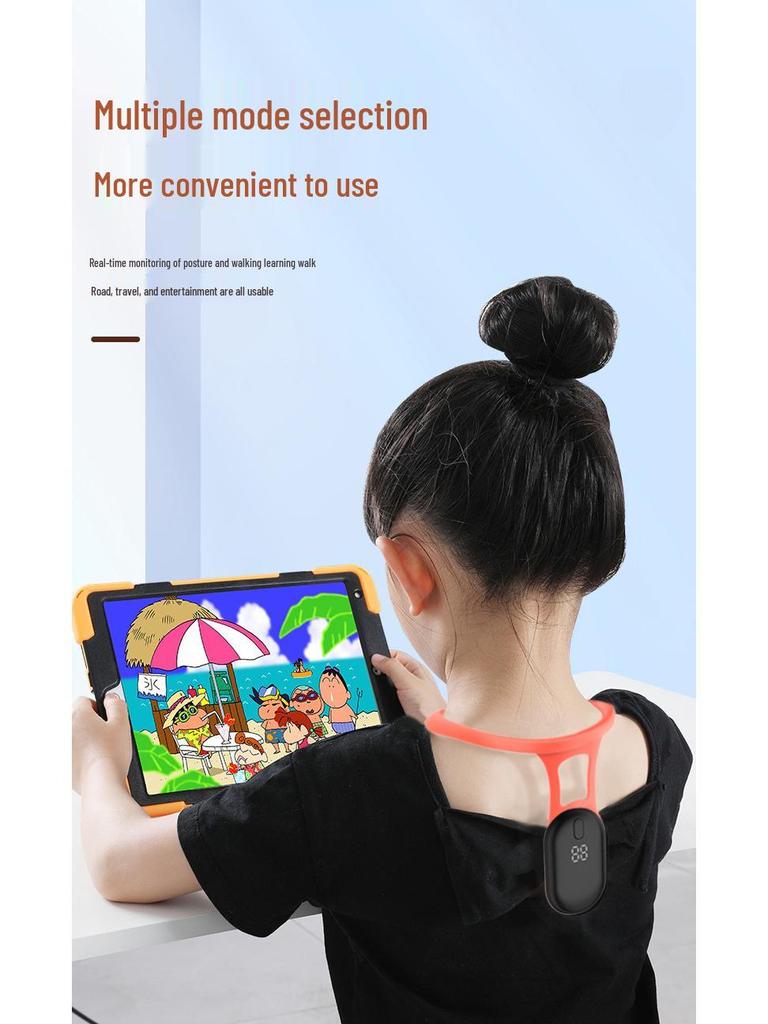 Smart Posture Corrector with LCD for Neck, Hunchback & Sitting - For Children & Adults