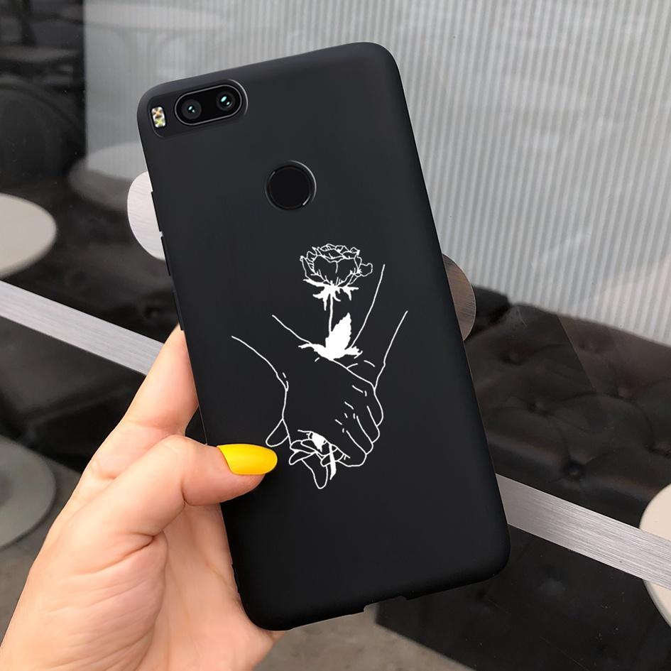 For Xiaomi Mi A1 5X Case New Butterfly Sunflower Patterns Soft Protector Bumper Cover For Xiomi Mi A1 MiA1 Mi5X Phone Cases 5.5"