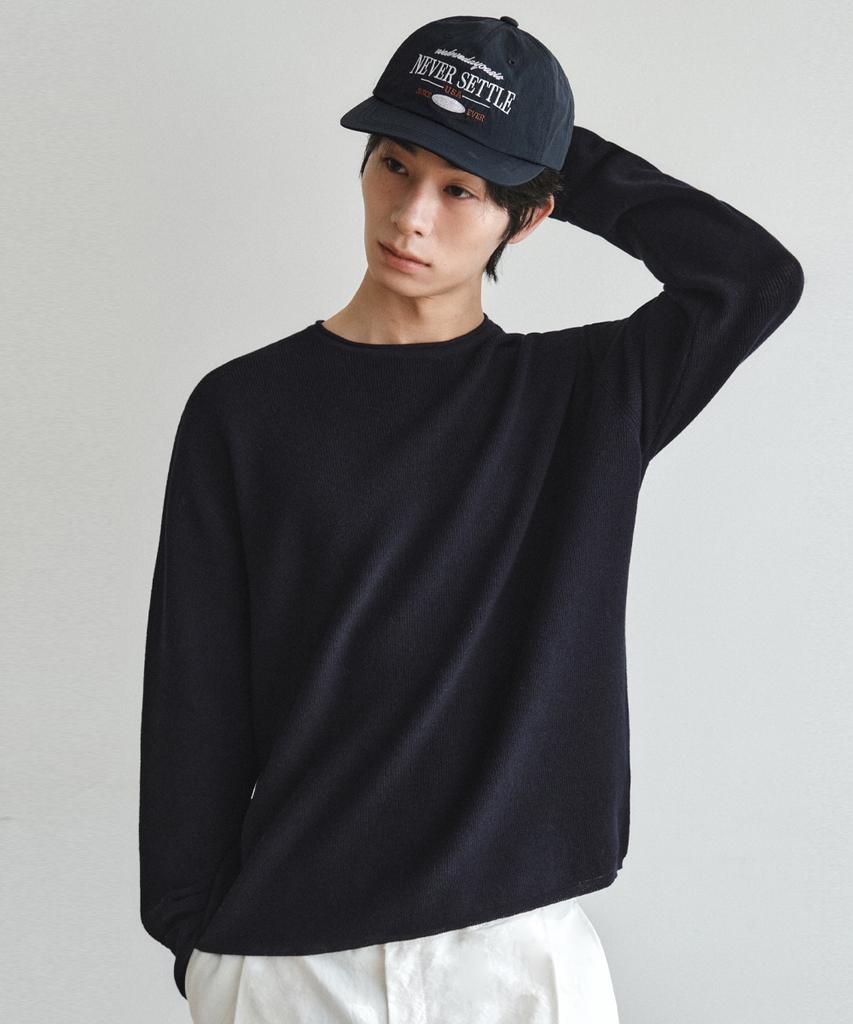 Wednesday Oasis Never Settle Nylon Ball Cap_Navy(W26Acc02)