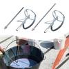 Concrete Mixing Rod for Hand Drill Easy Clean Heavy Duty Putty Rustproof Paint Mixer Bit