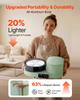 Pottery Wheel for Adults, 28 cm Aluminum Turntable, 450W Electric Table Top Pottery Wheel with Foot Pedal, 30-300 RPM Adjustable Speed, Aluminum Body,