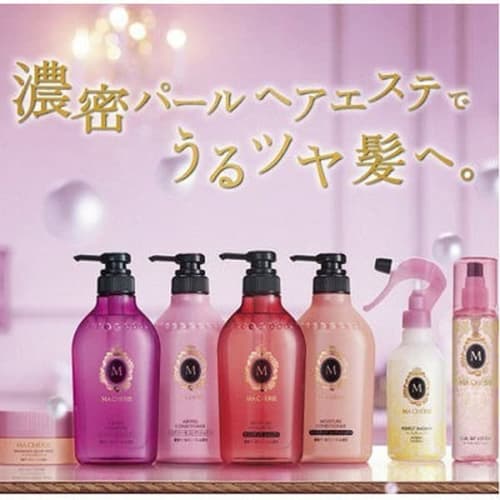 [Bulk Purchase] MACHERIE Moisture Shampoo EX Refill 380ml x 2 + Bonus (Moist and Cohesive) Damage Repair Shine Refill