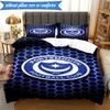 3PCS Ports Fc Crest Printed Soft Bedding Set,Including 1pc Duvet Cover And 2pcs Pillowcases Perfect for Bedroom, Dormitory, Fan Gift