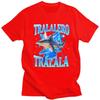 Tralalero Tralala Hai Meme T-Shirt Unisex Kurzarm T-Shirts Sommer Lässig Grafik-T-Shirt Baumwolle Locker Übergröße Kleidung