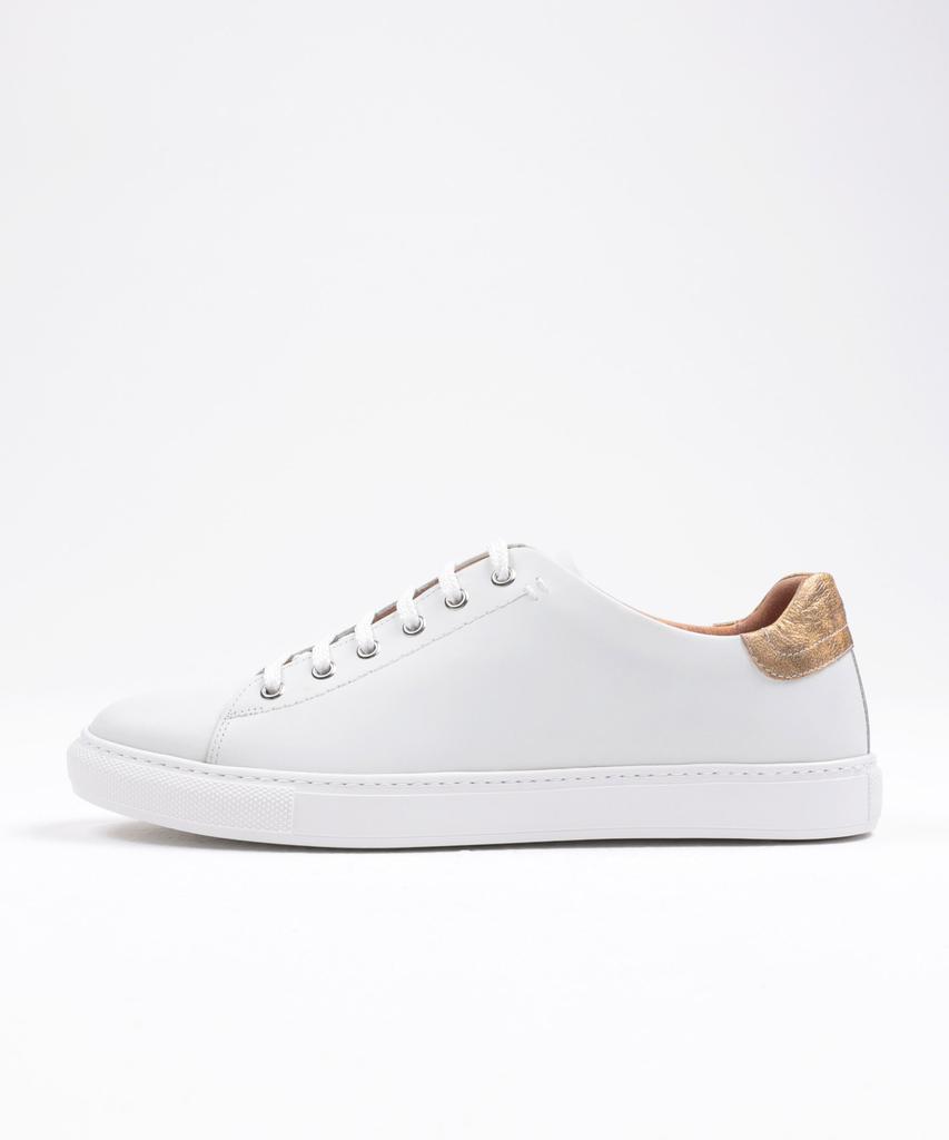 Brenowelt Tennis Archive Off-White Sneakers Gold