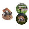 Gardening Creative Micro  Small House Villa Resin Decoration